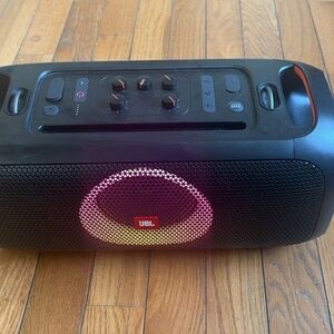 JBL Black and Red Portable Bluetooth Speaker